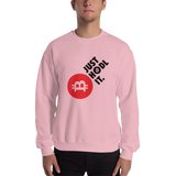 Mens Sweatshirt "Just HODL It"