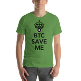 Mens T-Shirt "BTC Save Me"