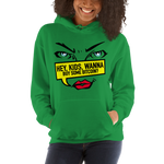 Womens Hoodie "Hey Kids Want to Buy BTC"