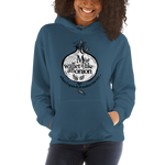 Womens Hoodie "My Wallet Is Like An Onion BW"