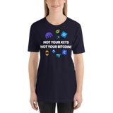 Womens T-Shirt "Not Your Keys"