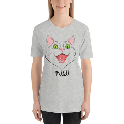 Womens T-Shirt "Miau Cat"