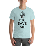 Mens T-Shirt "BTC Save Me"