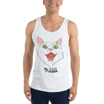 Mens Tank Top "MIAU CAT"