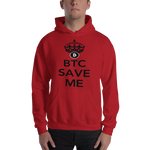 Mens Hoodie "BTC Save Me"