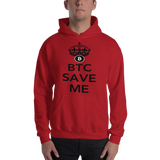 Mens Hoodie "BTC Save Me"