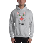 Mens Hoodie "MIAU CAT"