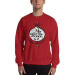 Mens Sweatshirt "My Wallet Is Like An Onion BW"