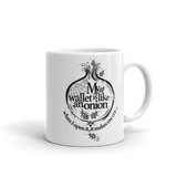 Coffe Mug "My Wallet Is Like An Onion BW"