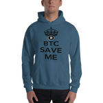 Mens Hoodie "BTC Save Me"