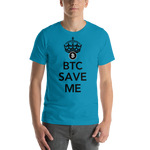 Mens T-Shirt "BTC Save Me"