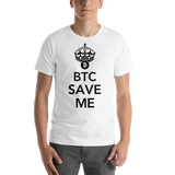 Mens T-Shirt "BTC Save Me"