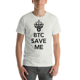 Mens T-Shirt "BTC Save Me"