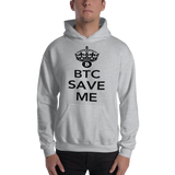 Mens Hoodie "BTC Save Me"