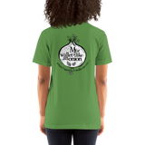 Womens T-Shirt "My wallet is like an Onion BW"