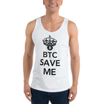 Mens Tank Top "BTC Save Me"