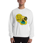 Mens Sweatshirt "BTC Saved Me"