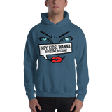 Mens Hoodie "Hey Kids Want To Buy BTC"