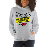 Womens Hoodie "Hey Kids Want to Buy BTC"