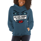 Womens Hoodie "Hey Kids Want To Buy BTC"