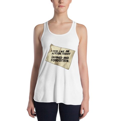 Womens Tank Top "I Feel Like An Altcoin"