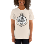 Womens T-Shirt "My wallet is like an Onion BW"