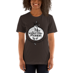 Womens T-Shirt "My wallet is like an Onion BW"