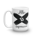 Coffe Mug "Alles Depression"