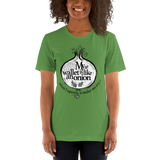 Womens T-Shirt "My wallet is like an Onion BW"