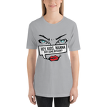 Womens T-Shirt "Hey Kids Want To Buy BTC"