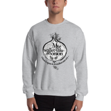 Mens Sweatshirt "My Wallet Is Like An Onion BW"