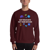 Mens Sweatshirt "Not Your Keys"