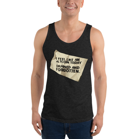 Mens Tank Top "I Feel Like An Altcoin"