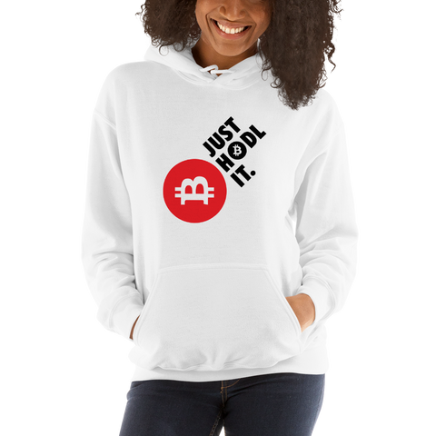 Womens Hoodie "Just HODL It"