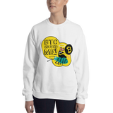 Womens Sweatshirt "BTC Saved Me"