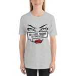 Womens T-Shirt "Hey Kids Want To Buy BTC"