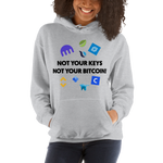 Womens Hoodie "Not Your Keys"