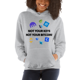 Womens Hoodie "Not Your Keys"