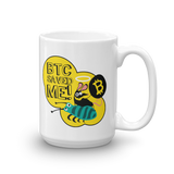 Coffe Mug "BTC Saved Me"