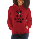 Womens Hoodie "BTC Save Me"