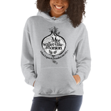 Womens Hoodie "My Wallet Is Like An Onion BW"