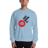 Mens Sweatshirt "Just HODL It"