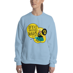 Womens Sweatshirt "BTC Saved Me"