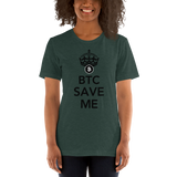 Womens T-Shirt "BTC Save me Crown"