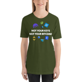 Womens T-Shirt "Not Your Keys"