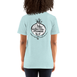 Womens T-Shirt "My wallet is like an Onion BW"