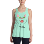 Womens Tank Top "MIAU CAT"