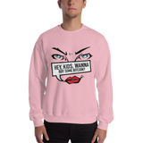 Mens Sweatshirt "Hey Kids Want To Buy BTC"