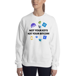 Womens Sweatshirt "Not Your Keys"