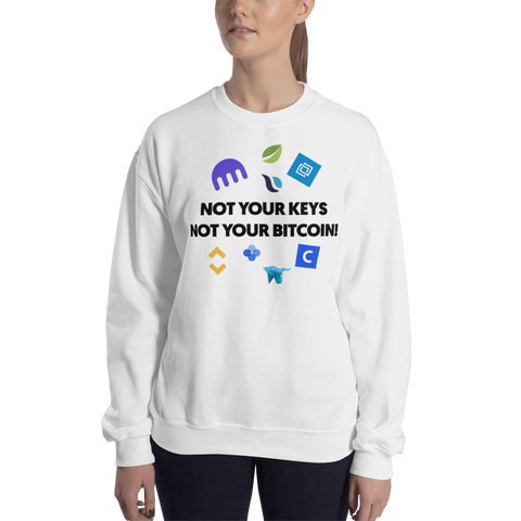 Womens Sweatshirt "Not Your Keys"
